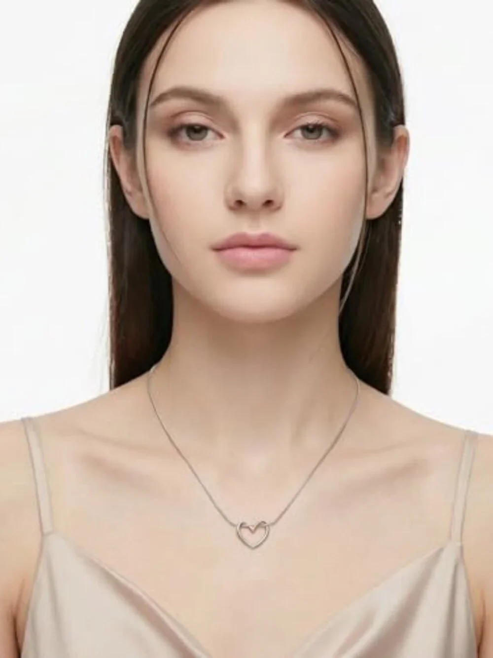BRAND NEW Heart Pendant Necklace Stainless Steel